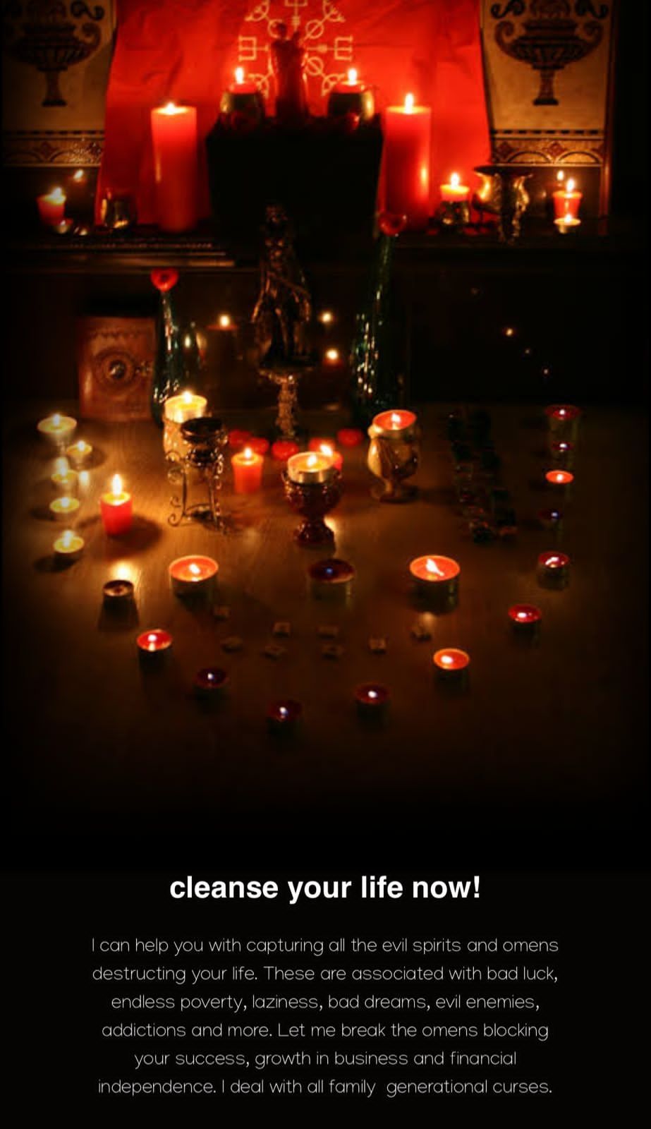 Spiritual healer in Africa